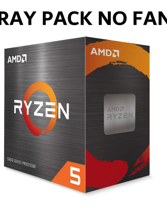 (Clamshell Or Installed On MBs) AMD Ryzen 5 1600 'TRAY', YD1600BBM6IAE 6 Core/12 Threads AM4 CPU, No Fan, 1YW (AMDCPU)(AMDBOX)(TRAY-P) - Leader Electronics
