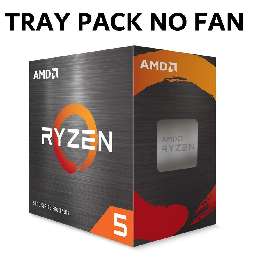 (Clamshell Or Installed On MBs) AMD Ryzen 5 3600 'TRAY', 6 Core AM4 CPU, 3.6GHz 4MB 65W No Fan Clamshell or Ship Install On MB 1YW (AMDCPU) (TRAY-P) - Leader Electronics