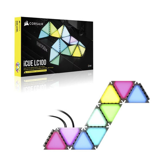Corsair iCUE LC100 Smart Lighting Strip Expansion Kit. ICUE Software - Leader Electronics