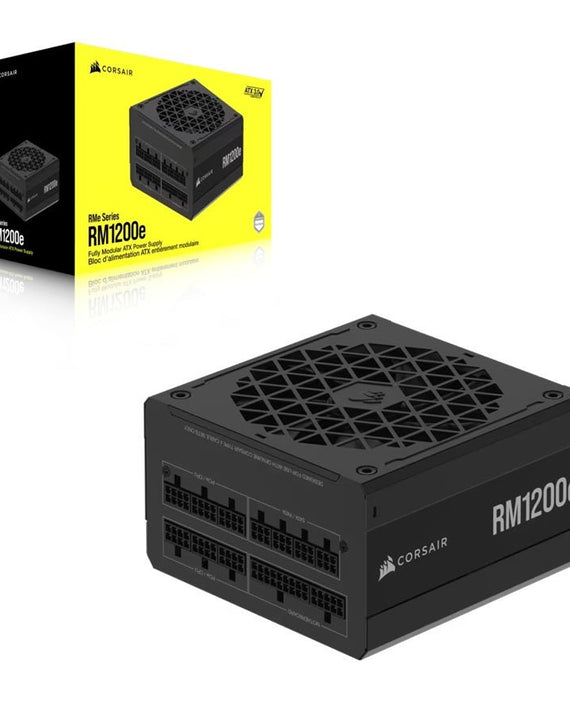 Corsair RMe Series™ RM1200e Fully Modular Low-Noise ATX Power Supply (AU), 80 PLUS Gold, ATX12V 3.0 - Leader Electronics