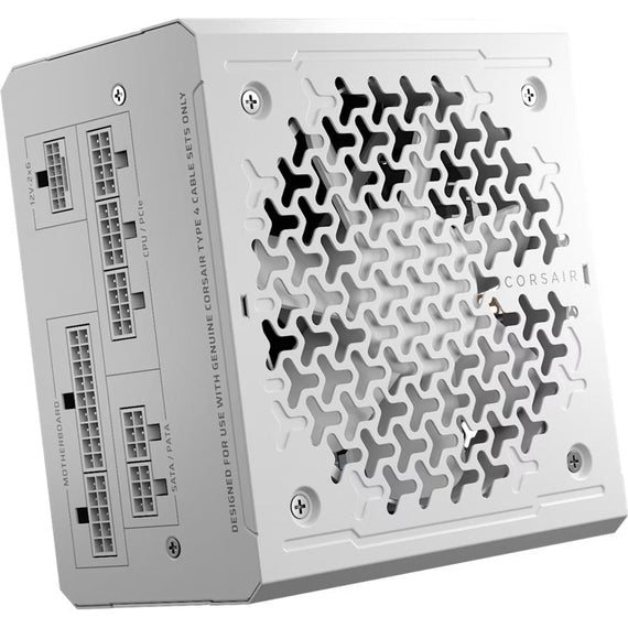 Corsair RMe Series™ RM750e - Fully Modular Low-Noise ATX Power Supply - White (AU), Cybenetics Gold, ATX12V 3.1, 2x PATA, 2x EPS, 6x SATA, 3x PCIe - Leader Electronics