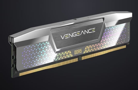 Corsair Vengeance 48GB (2x24GB) DDR5 CUDIMM 8000MT/s CL38 Memory Kit - Silver - Leader Electronics