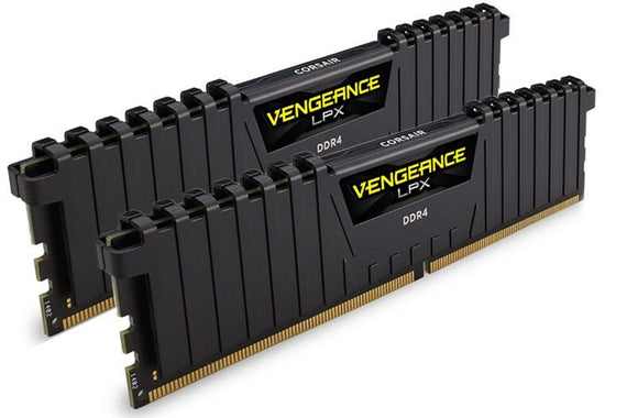 Corsair Vengeance LPX 16GB (2x8GB) DDR4 3200MHz C16 Desktop Gaming Memory Black - Leader Electronics