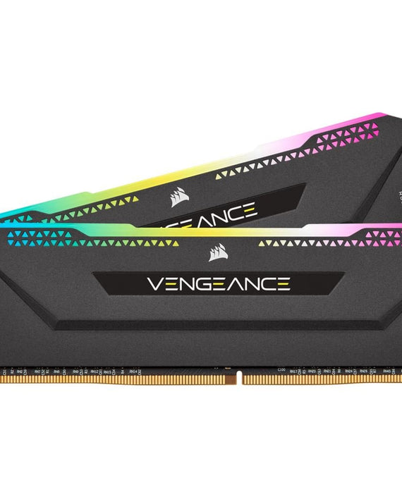 Corsair Vengeance RGB PRO SL 16GB (2x8GB) DDR4 3600Mhz C18 Black Heatspreader Desktop Gaming Memory - Leader Electronics