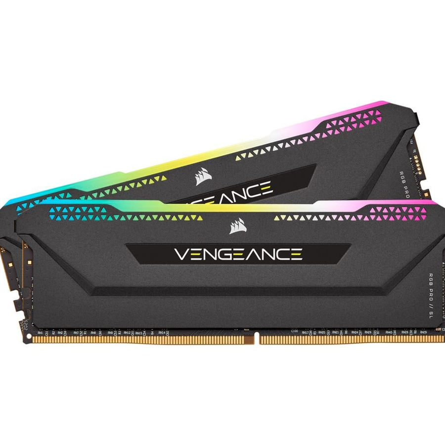 Corsair Vengeance RGB PRO SL 16GB (2x8GB) DDR4 3600Mhz C18 Black Heatspreader Desktop Gaming Memory - Leader Electronics