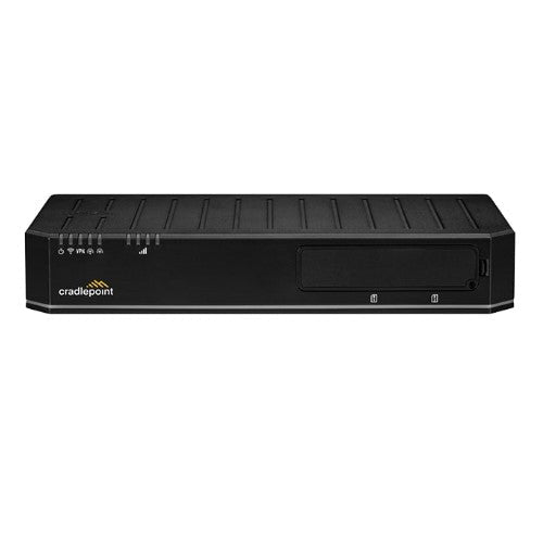 Cradlepoint E300 Branch Enterprise Router, Cat 7 LTE, Essential Plan, 2x SMA cellular connectors, 5x GbE RJ45 Ports, Dual SIM, 3 Year NetCloud - Leader Electronics