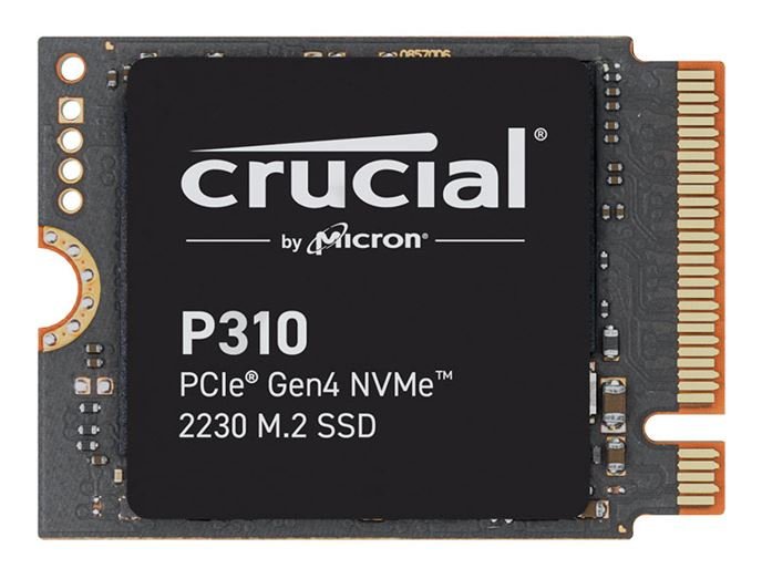 Crucial P310 2TB M.2 2230 NVMe SSD 7100/6000 MB/s 1M IOPS 440TBW 2M MTTF for MS Surface Pro Valve Steam Deck Asus Rog Ally Lenovo Legion Go MSI Claw - Leader Electronics