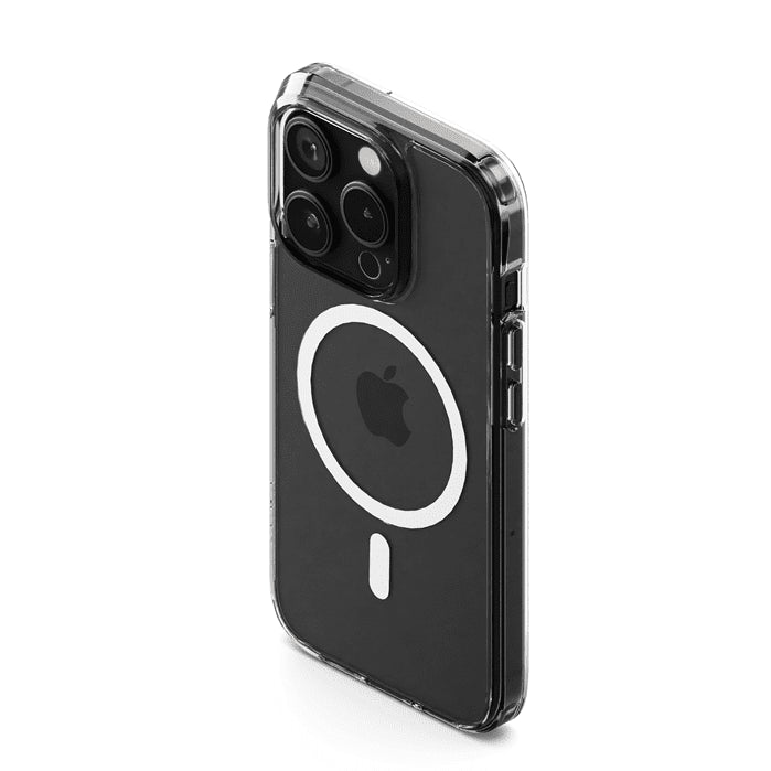 Cygnett AeroMag Apple iPhone 16 Pro Max (6.9') Clear Case (CY5003CPAEG),TPU Frame,Hard-Shell Back,Magsafe Compatible,4FT DropProof,2 Years Warranty - Leader Electronics