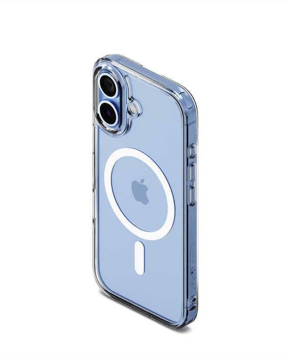 Cygnett AeroMag Apple iPhone 17 (6.3') Magnetic Clear Case - (CY5552CPAEG), TPU Frame, Anti-Yellowing,UV Resistance,Scratch Resistant,2 Years Warranty - Leader Electronics