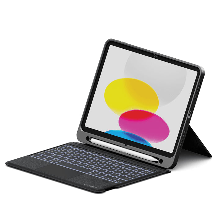 Cygnett Apple iPad (11.0') 11th Gen (A16)/iPad 10th Gen (10.9') Magnetic Keyboard + Case - Black(CY5331CKBCA),Multiple Viewing Angles,2 Years Warr - Leader Electronics