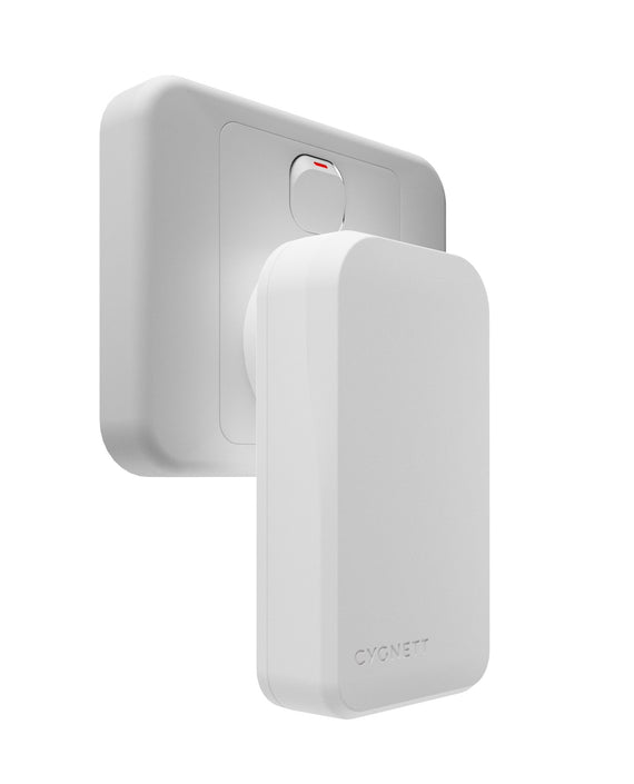 Cygnett ChargePlus 65W Dual Port GaN Slim Wall Charger - White (CY5488PDWCH), 2x USB-C, Portable & Lightweight, Laptop Charger, 2 Years Warranty - Leader Electronics
