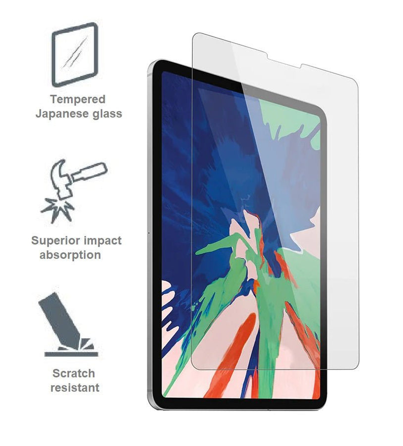 Cygnett OpticShield Apple iPad Pro (12.9') (6th/5th/4th/3rd Gen) Tempered Glass Screen Protector - (CY2731CPTGL), 2 Years Warranty - Leader Electronics