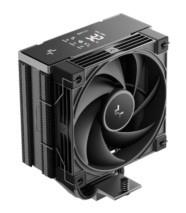 DeepCool AK400 G2 DIGITAL NYX AI Dynamic Adjustment CPU Cooler, Digital Display, 4 Heat Pipes, 4-pin PWM, Intel LGA1851/1700/1200/115x, AMD AM5/AM4 - Leader Electronics