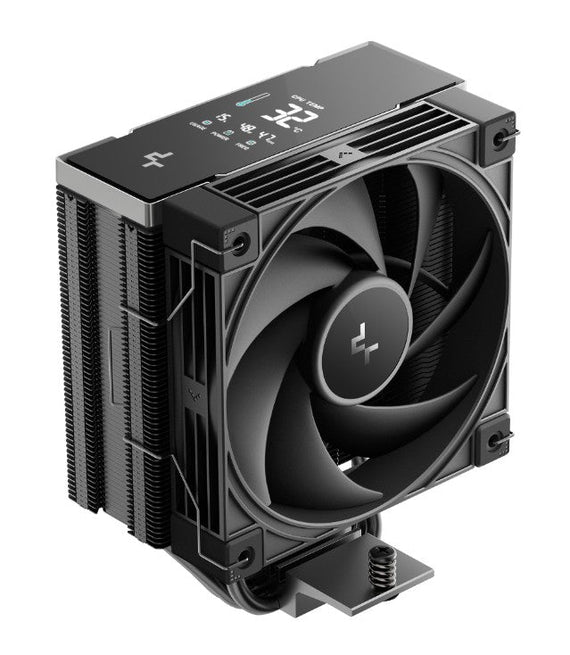 DeepCool AK400 G2 DIGITAL NYX AI Dynamic Adjustment CPU Cooler, Digital Display, 4 Heat Pipes, 4-pin PWM, Intel LGA1851/1700/1200/115x, AMD AM5/AM4 - Leader Electronics