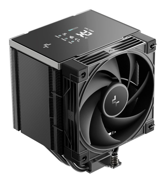DeepCool AK500 G2 DIGITAL NYX AI Dynamic Adjustment CPU Cooler, Digital Display, 5 Heat Pipes, 4-pin PWM, Intel LGA1851/1700/1200/115x, AMD AM5/AM4 - Leader Electronics