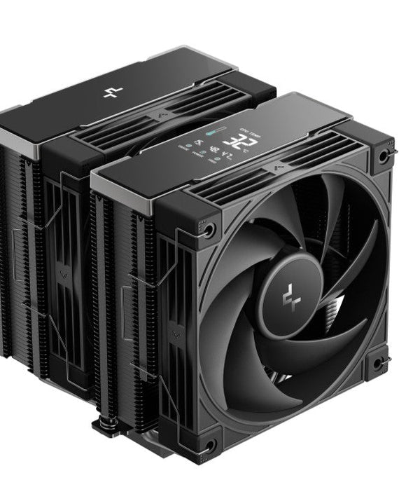 DeepCool AK620 G2 DIGITAL NYX AI Dynamic Adjustment CPU Cooler 4-pin PWM, Hydro Bearing, Intel LGA1851/1700/1200/115X /AM5/AM4 - Leader Electronics