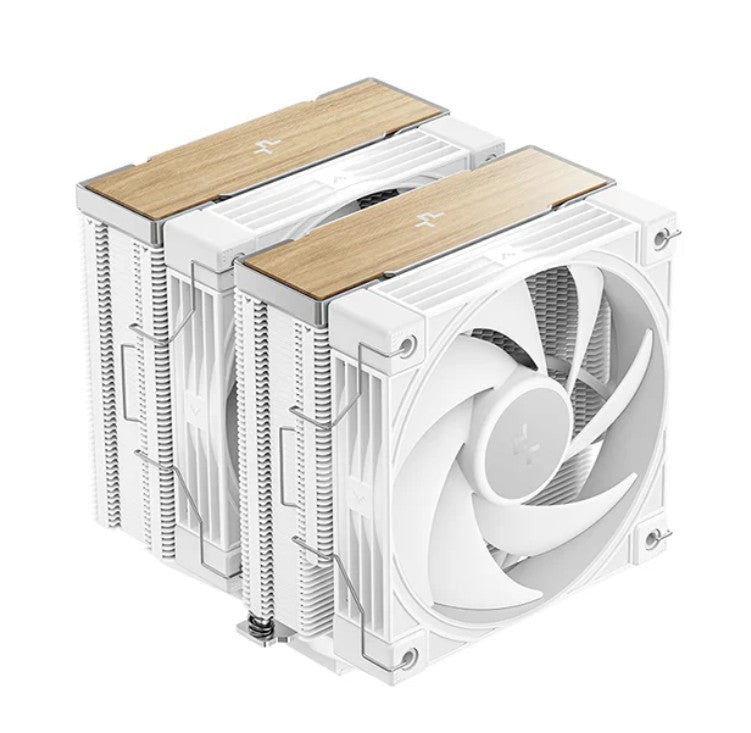 DeepCool AK620 G2 WH Wood Grain Top Cover CPU Cooler, 4-pin PWM, Hydro Bearing Intel LGA1851/1700/1200/1151/1150/1155/ AM5/AM4 - Leader Electronics