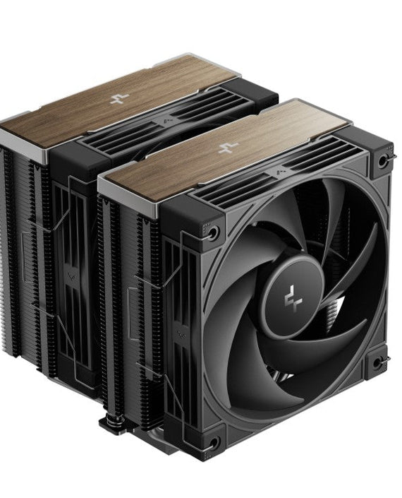 DeepCool AK620 G2 Wood Grain Top Cover CPU Cooler, 4-pin PWM, Hydro Bearing Intel LGA1851/1700/1200/1151/1150/1155/ AM5/AM4 - Leader Electronics