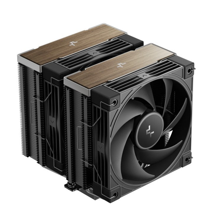 DeepCool AK620 G2 Wood Grain Top Cover CPU Cooler, 4-pin PWM, Hydro Bearing Intel LGA1851/1700/1200/1151/1150/1155/ AM5/AM4 - Leader Electronics