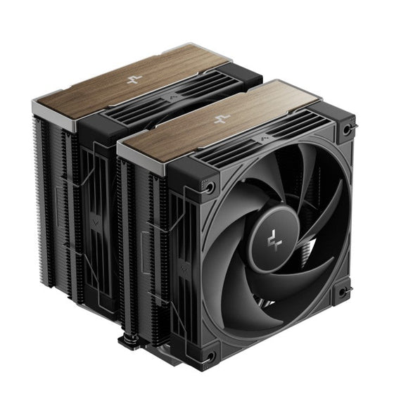 DeepCool AK620 G2 Wood Grain Top Cover CPU Cooler, 4-pin PWM, Hydro Bearing Intel LGA1851/1700/1200/1151/1150/1155/ AM5/AM4 - Leader Electronics