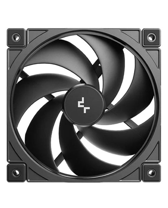 DeepCool FD12 v2 120mm Performance Integral Blade Silent Ring Case Fans, 4-pin PWM, 500~2500 RPM, Hydro Bearing - Leader Electronics