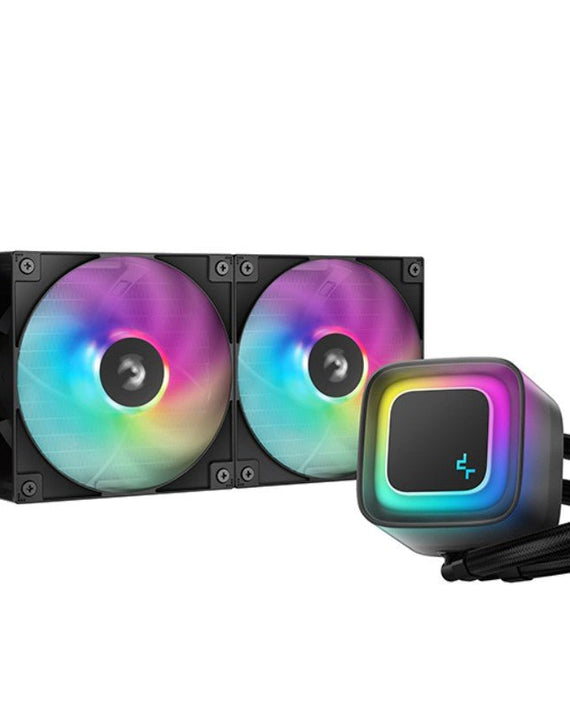 DeepCool LE240 V2 Liquid Cooler 240mm 6th Gen Pump up to 3400 PWM, Hydro Bearing, IntelLGA1851/1700/1200/1151/1150/1155, AMDAM5/AM4 - Leader Electronics
