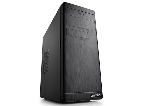 DeepCool Wave V2 Micro-ATX PC Case 390x217x435mm, 0.5mm Thick Black Panels, GPU Up To 320mm, 1xUSB3/2xUSB2 - Leader Electronics