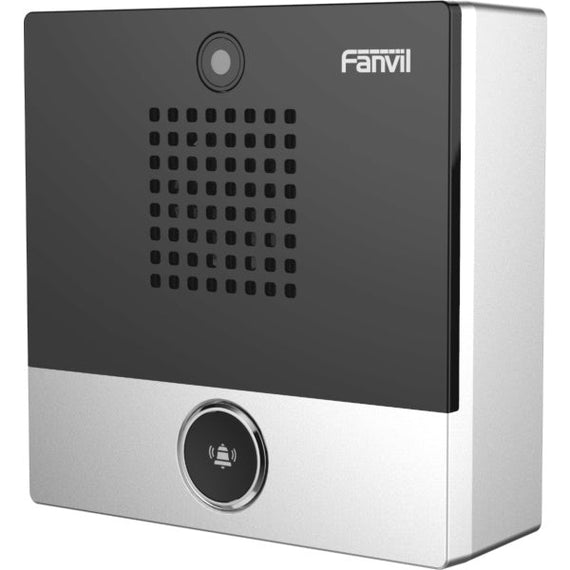 Fanvil i10SV Indoor Audio/Video Intercom, 2 SIP Lines, 1 DSS Key, PoE, IP54, Mini Size, 2Yr Warranty - Leader Electronics