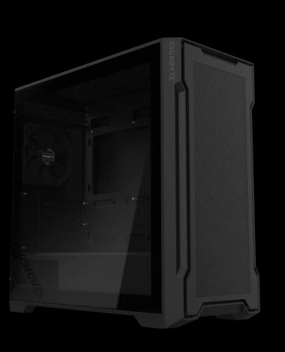 Gigabyte C102 GLASS BlackMid Tower case, Mini ITX / Micro ATX, 5x Expansion slots, 2x 3.5' Drive Support, 3x 2.5' Drive Support, 2x USB 3.0, 120mm Fan - Leader Electronics