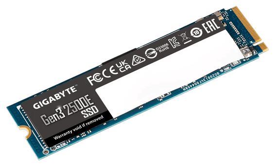 Gigabyte G325E 500G M2 500G PCIe 3.0x4, 2300/1500 MB/s 60k/240Kl MTBF 1.5m hr Limited 3 years or 240TBW - Leader Electronics