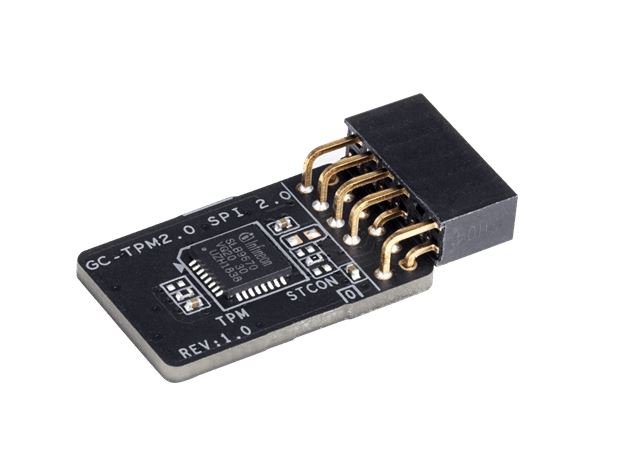 Gigabyte GC-TPM2.0 SPI 2.0 Module with SPI interface (Exclusive for Intel 400-series), Intel 400 series/Z390 M GAMING, AMD 550 series (LS) - Leader Electronics