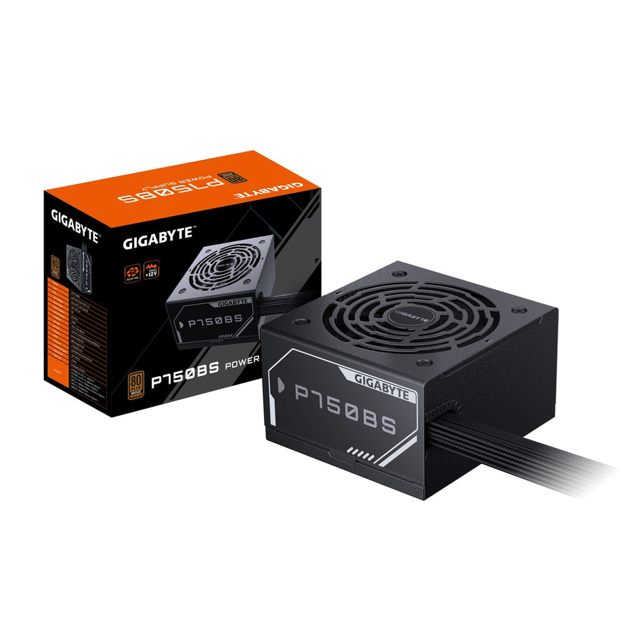 Gigabyte P750BS Power Supply, 750W, ATX12V, 80 PLUS Bronze Fan, Type 120mm Fluid Dynamic Bearing fan - Leader Electronics