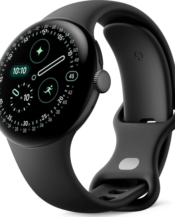 Google Pixel Watch 4 Wi-Fi (41mm) - Matte Black with Obsidian Active Band(GA09958-US) *AU STOCK*, AMOLED, 2GB/32GB, NFC, 325mAh, 2 Years Warranty - Leader Electronics