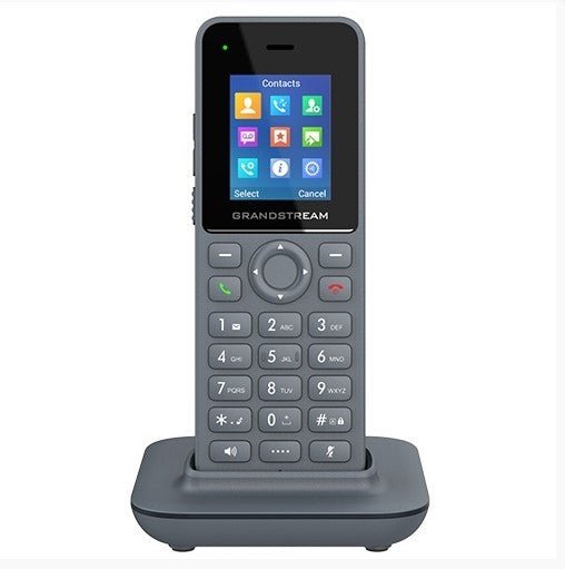 Grandstream DP725 DECT Cordless HD Handset for Mobility, HD handset, Up to 20 SIP Accounts Per System; Up to 20 Lines Per Handset, DECT Authentication - Leader Electronics