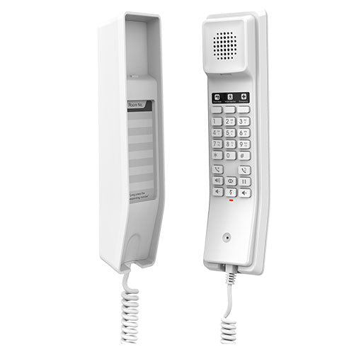 Grandstream GHP610W Hotel Phone, 2 Line IP Phone, 2 SIP Accounts, HD Audio, Built In Wi-Fi, White Colour, 1Yr Wty - Leader Electronics