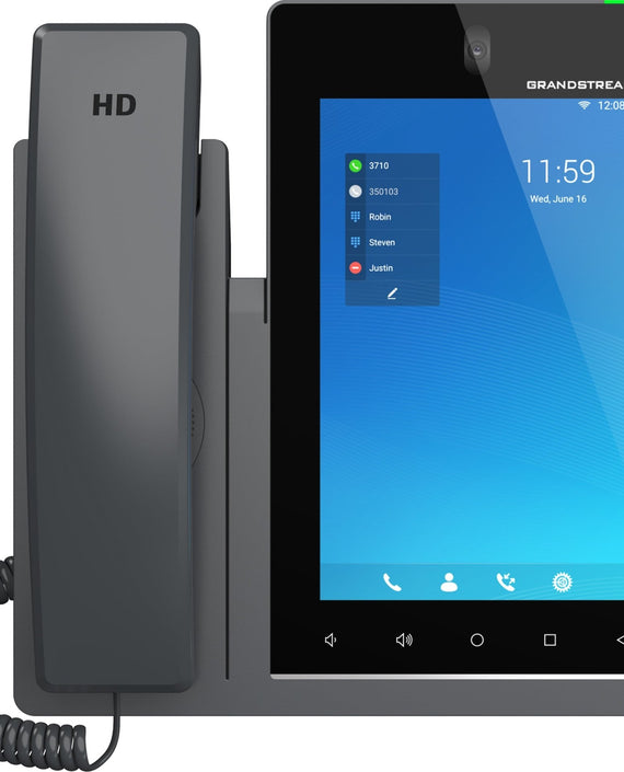 Grandstream GXV3470 Android 11 w/ 7.0' LCD Touchscreen Portrait - Leader Electronics