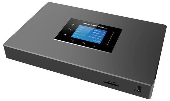 Grandstream UCM6301, IP PBX, 1 x FXO Port, 1 x FXS Port, Supports Up To 500 Extensions, 75 Concurrent Calls, 1 x USB, NAT Router - Leader Electronics