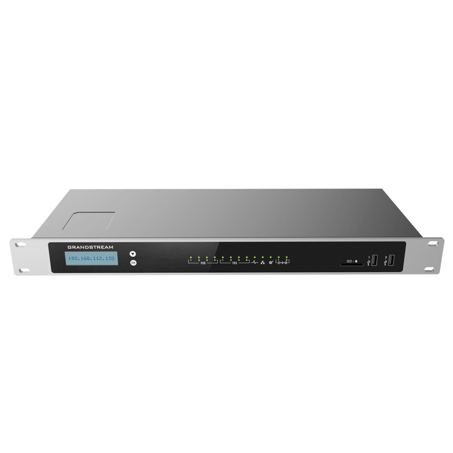 Grandstream UCM6304 IP PBX Supporting 4x FXO, 4x FXS Ports, 1000 Users, Supports Full-Band Opus Voice Codec, H.264/H.263/ H.263+/H.265/VP8 Video Code - Leader Electronics