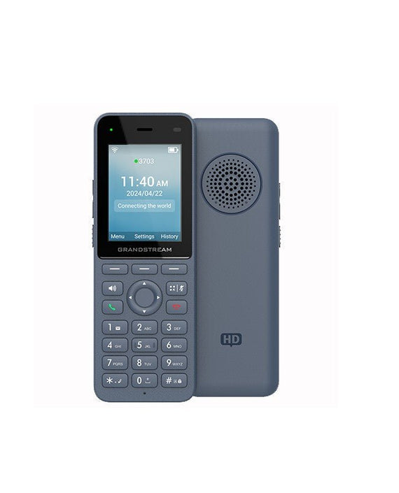 Grandstream WP826 Cordless Wi-Fi IP Phone with Integrated Dual-Band Wi-Fi, 12-Hour Talk Time, 3 SIP Accounts, 3 Lines, HD Voice, Bluetooth - Leader Electronics