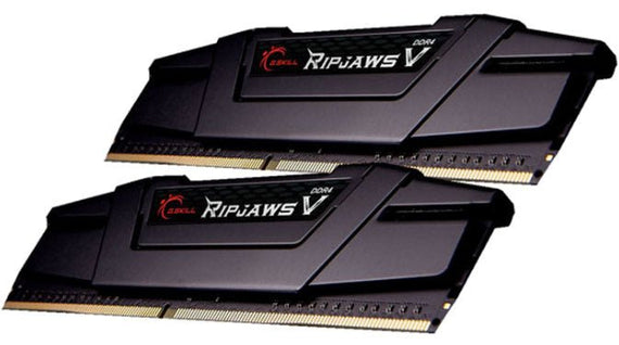 G.SKILL F4-3200C16D-16GVKB 16GB (2 x 8GB)/ PC4-25600 / DDR4 3200 Mhz/ Timings 16-18-18-38/ Voltage 1.35V/ RipjawsV - Leader Electronics