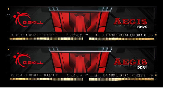 G.SKILL F4-3200C16D-32GIS 32GB (2 x 16GB)/ PC4-25600 / DDR4 3200 Mhz/ Timings 16-18-18-38/ Voltage 1.35V/ Aegis - Leader Electronics