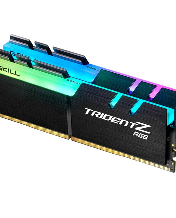 G.SKILL F4-3200C16D-32GTZR 32GB (2 x 16GB)/ PC4-25600 / DDR4 3200 Mhz/ Timings 16-18-18-38/ Voltage 1.35V/ TZ R - Leader Electronics