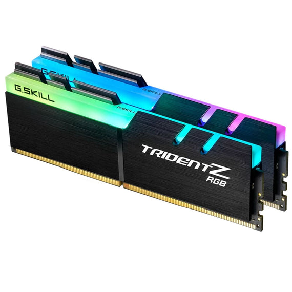 G.SKILL F4-3200C16D-32GTZR 32GB (2 x 16GB)/ PC4-25600 / DDR4 3200 Mhz/ Timings 16-18-18-38/ Voltage 1.35V/ TZ R - Leader Electronics
