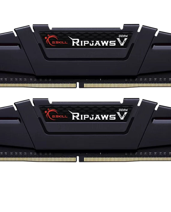 G.SKILL F4-4000C18D-16GVK 16GB (2 x 8GB)/ PC4-32000 / DDR4 4000 Mhz/ Timings 18-22-22-42/ Voltage 1.35V/ RipjawsV - Leader Electronics