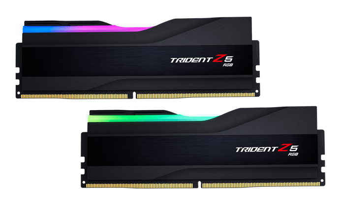 G.SKILL F5-6000J3040F16GX2-TZ5RK 32GB (2 x 16GB)/ DDR5 6000 MT/s/ Timings 30-40-40-96/ Voltage 1.35V/ TZ5 RGB - Leader Electronics