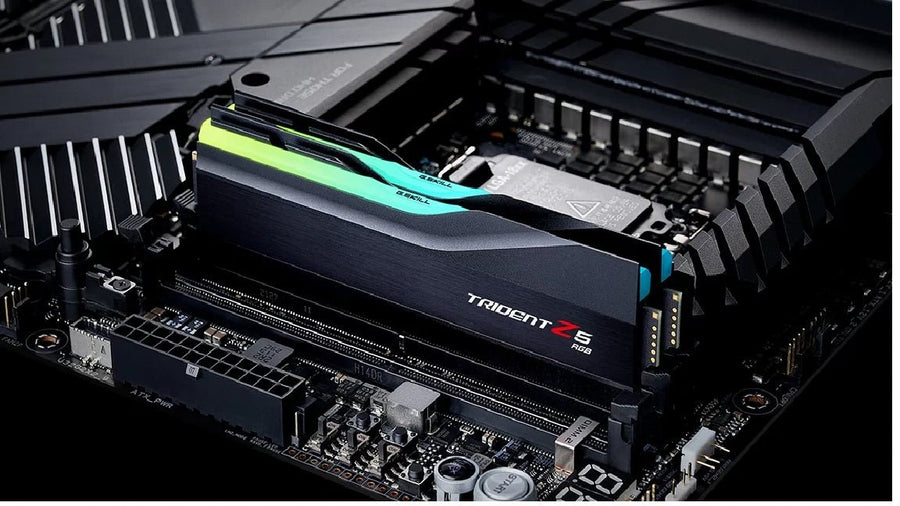 G.SKILL F5-6000J3040G32GX2-TZ5RK 64GB (2 x 32GB)/ DDR5 6000 MT/s/ Timings 30-40-40-96/ Voltage 1.4V/ TZ5 RGB - Leader Electronics