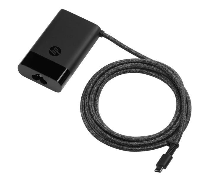 HP 65W USB-C Charger Laptop Travel AC Power Adapter for ProBook 440/450 EliteBook X360/630/640/650/830/840/860 Lightweight 210g with AC Cord - Leader Electronics