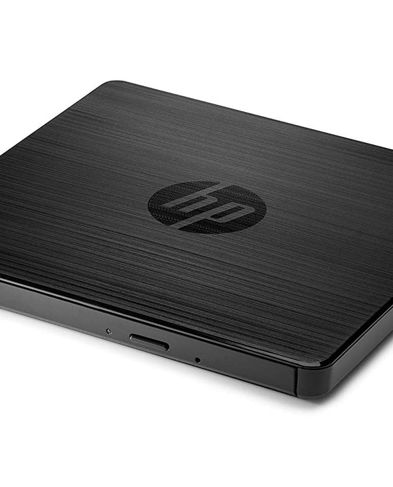 HP 8x Ultra Slim Portable External USB ODD DVD-RW Burner Re-Writer Drive No AC Adapter Required for PC MAC Notebook Laptop Computer - Leader Electronics