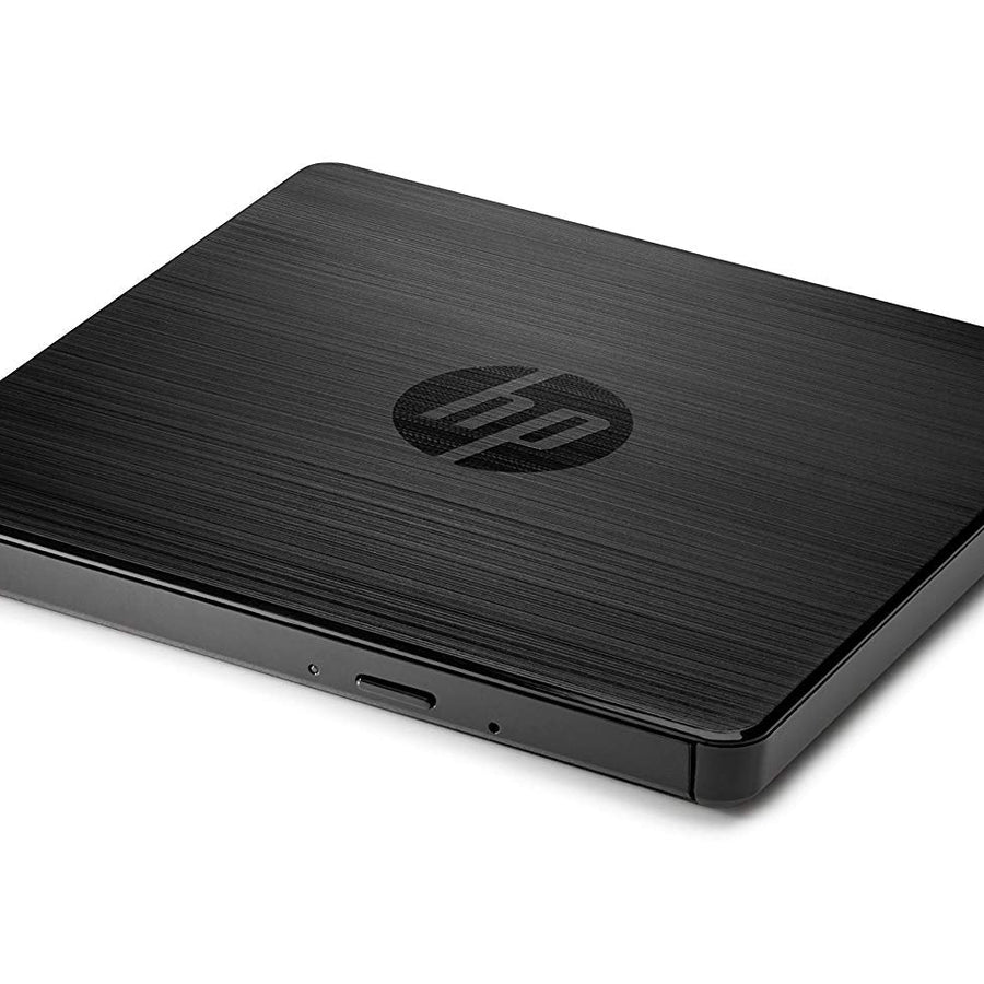 HP 8x Ultra Slim Portable External USB ODD DVD-RW Burner Re-Writer Drive No AC Adapter Required for PC MAC Notebook Laptop Computer - Leader Electronics