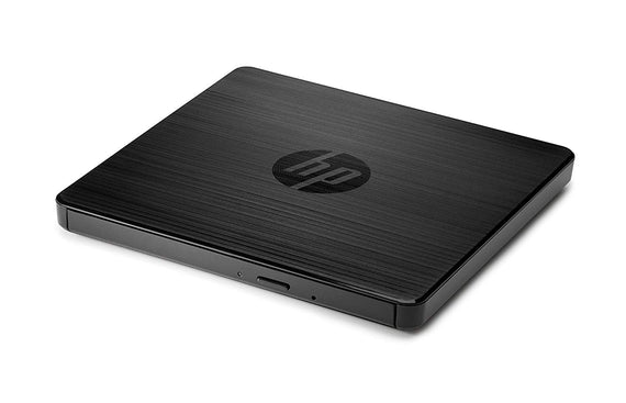 HP 8x Ultra Slim Portable External USB ODD DVD-RW Burner Re-Writer Drive No AC Adapter Required for PC MAC Notebook Laptop Computer - Leader Electronics